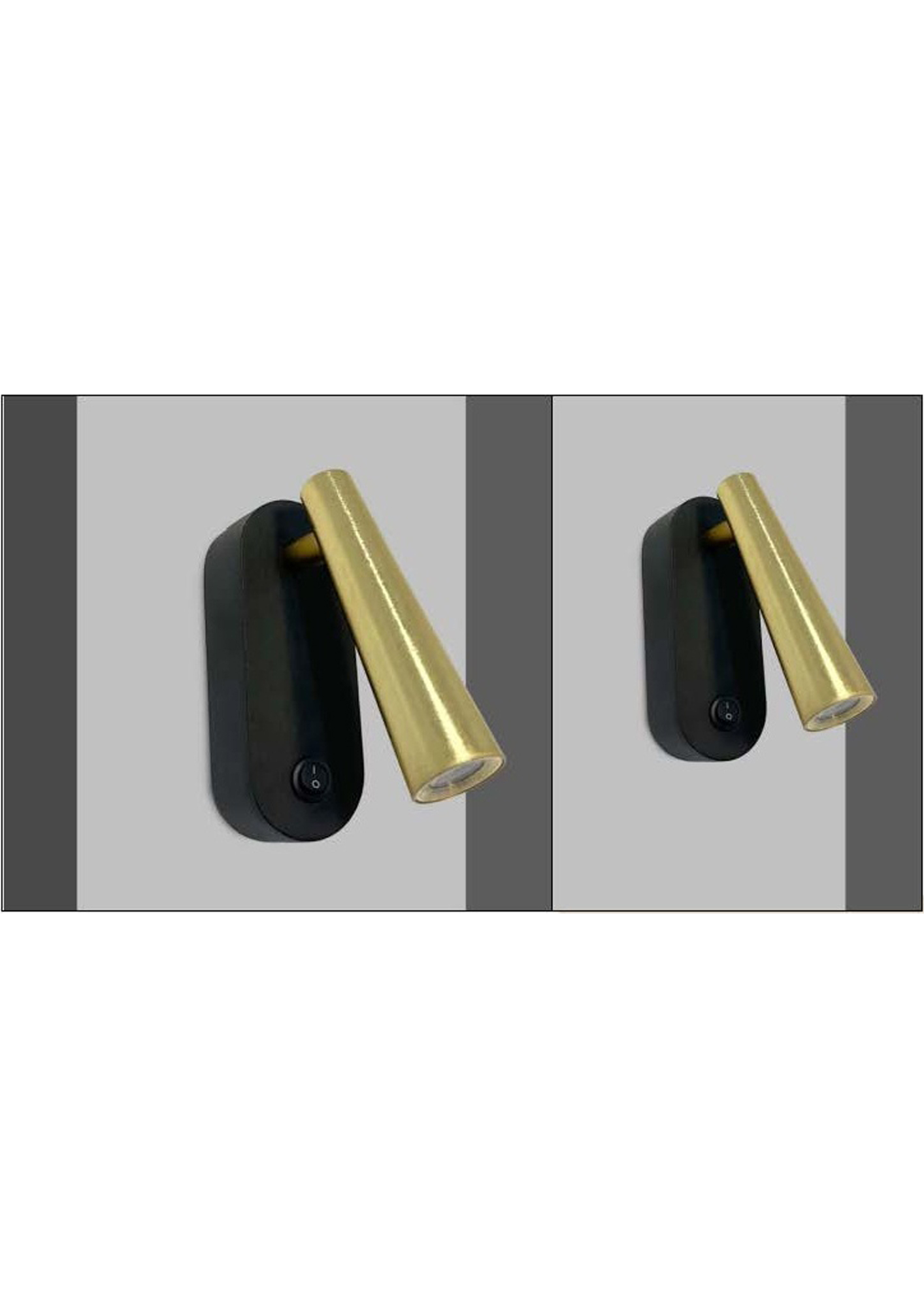 Beyond Lights - Brass Wall Light- GL